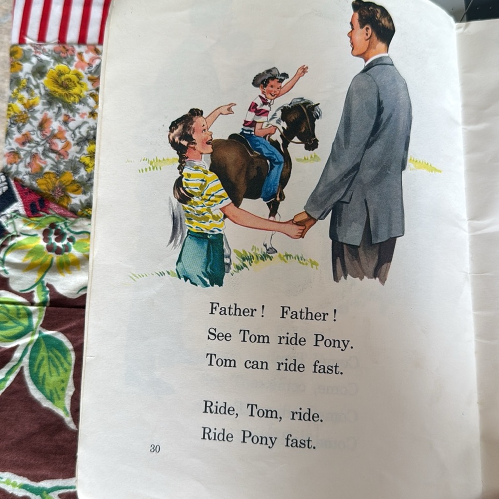 Vintage “My Little Red Story Book” – Ginn Basic Readers Primer - Picture 7 of 12